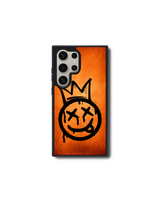 Spray Paint Quirky Face Phone Case