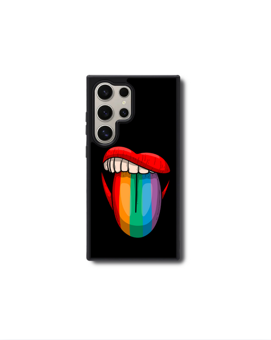 Rainbow Tongue Phone Case