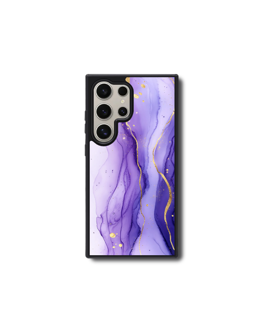 Purple/Gold Phone Case
