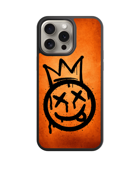 Spray Paint Quirky Face Phone Case